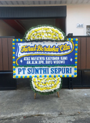 Papan Bunga Duka di Bolaang Mongondowutara